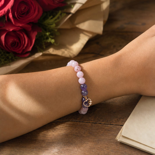 Love Magnet Bracelet — On the wrist