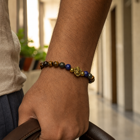 Interview Success Bracelet — On the wrist
