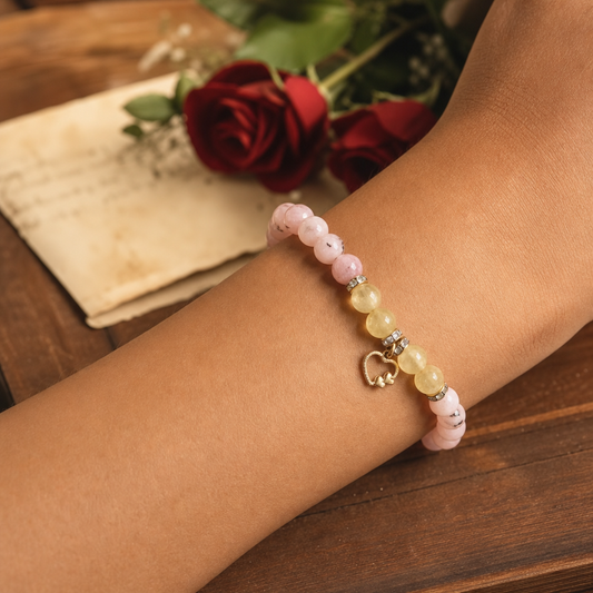 Self Love Bracelet — On the wrist