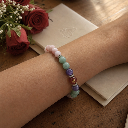 Sacred Bond Bracelet — On the wrist