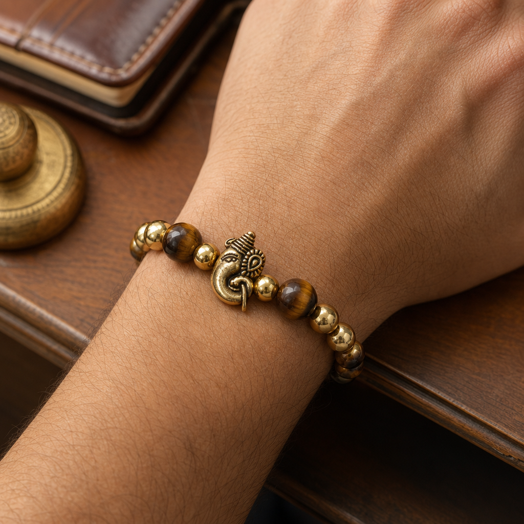 Wealth Builder Bracelet — On the wrist