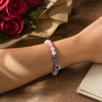 Love Magnet Bracelet — On the wrist