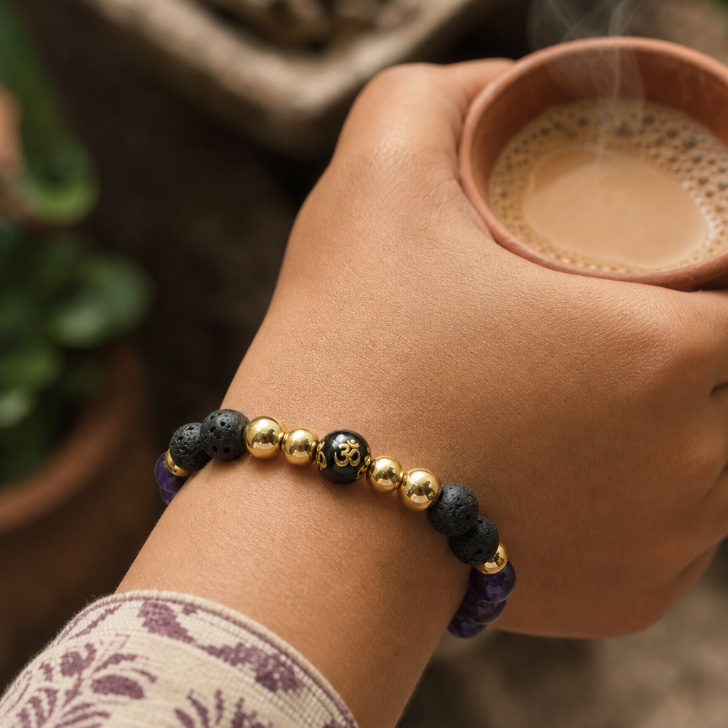 Detox Bracelet — On the wrist