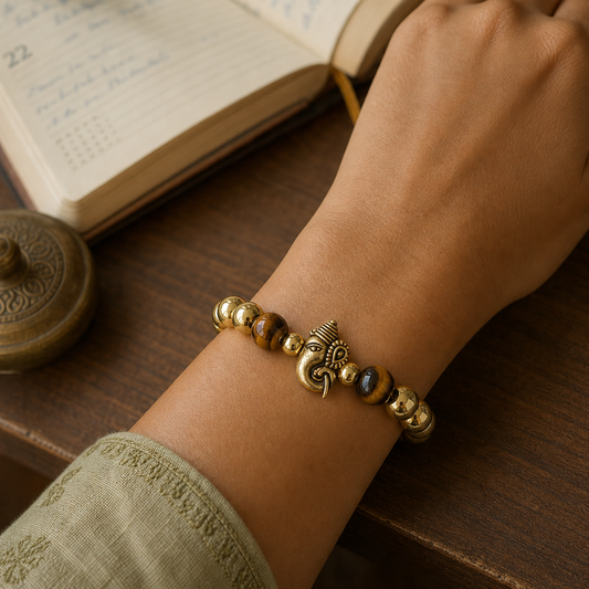 Wealth Builder Bracelet — On the wrist