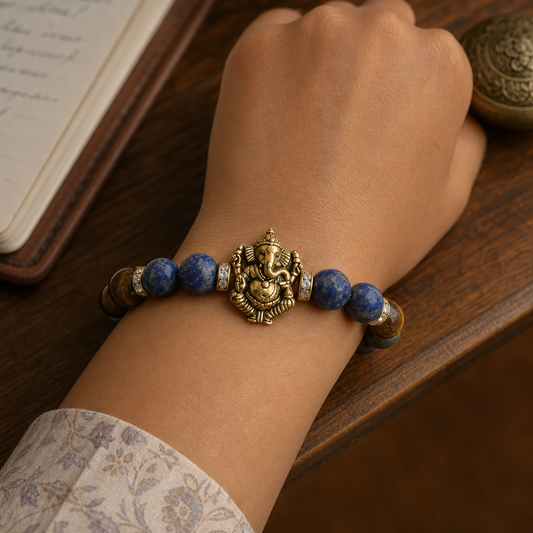 Career Growth Bracelet — On the wrist