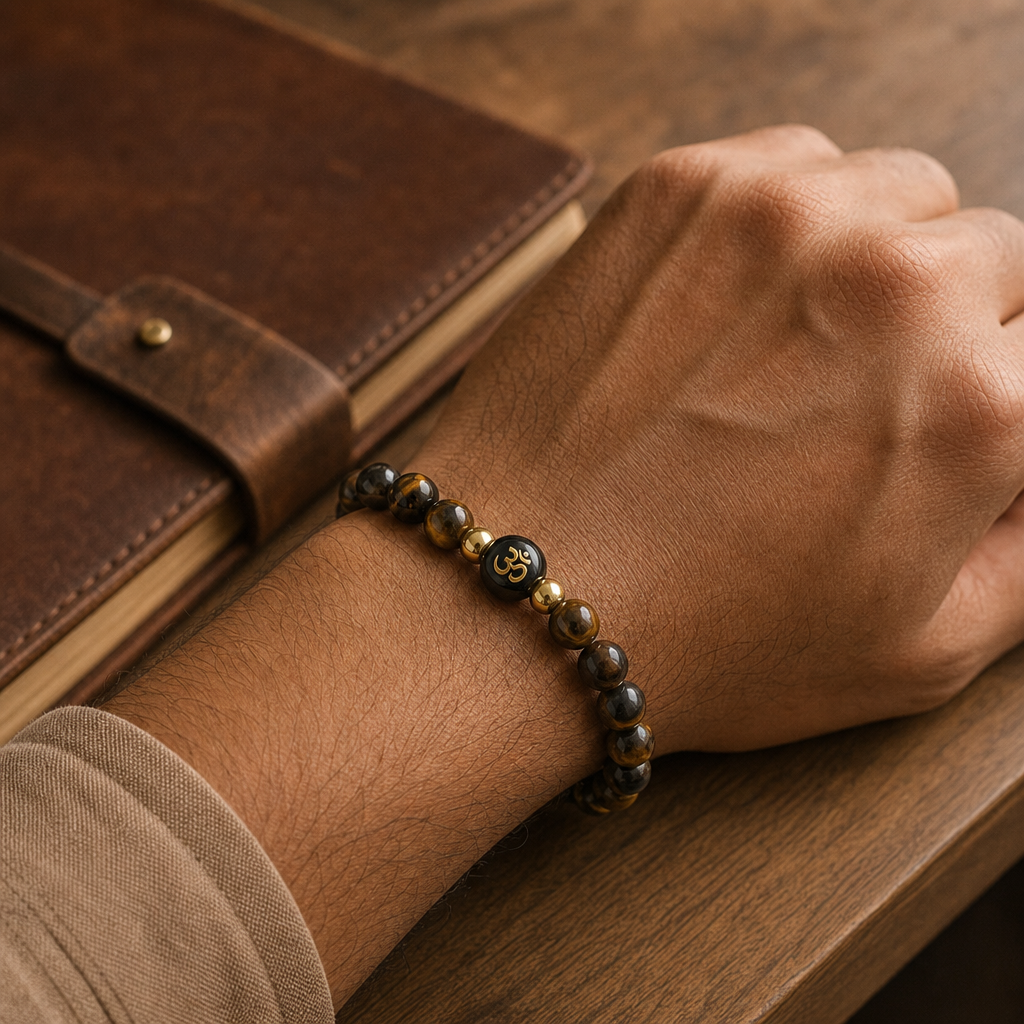 Confidence Bracelet — On the wrist