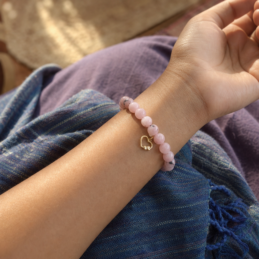 Inner Peace Bracelet — On the wrist