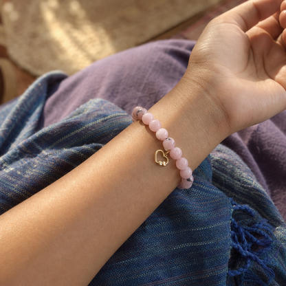 Inner Peace Bracelet — On the wrist