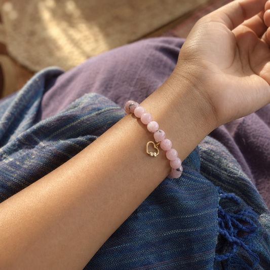 Inner Peace Bracelet — On the wrist