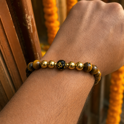 Triple Protection Bracelet — On the wrist