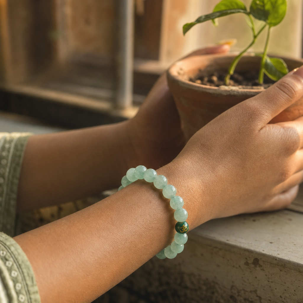 Fresh Start Bracelet — On the wrist