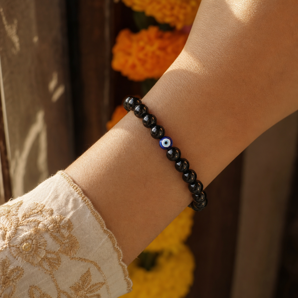 Total Shield Bracelet — On the wrist