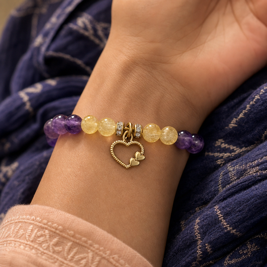 Heart Healing Bracelet — On the wrist