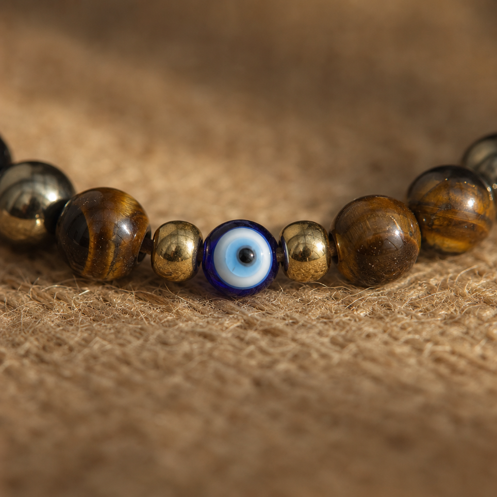 Daily Energy Shield Bracelet — Detail close-up