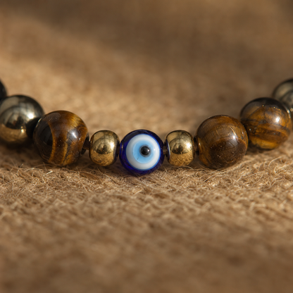 Daily Energy Shield Bracelet — Detail close-up