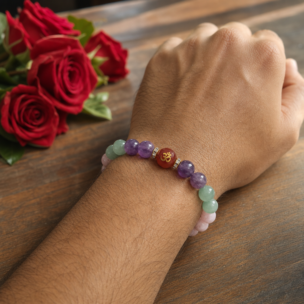 Sacred Bond Bracelet — On the wrist