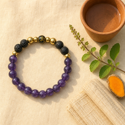 Detox Bracelet — Styled flat lay