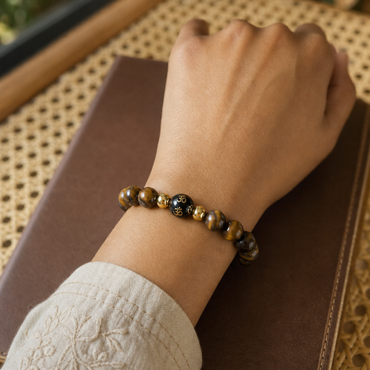 Confidence Bracelet — On the wrist