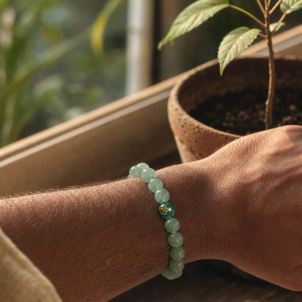Fresh Start Bracelet — On the wrist